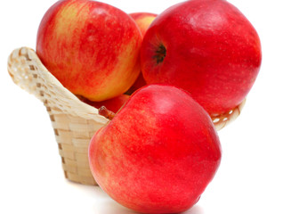 apples in basket
