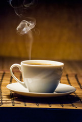 white cup of coffee