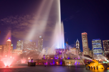 Buckingham fountain Chicago
