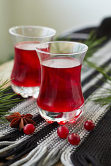 Cranberry fruit drink