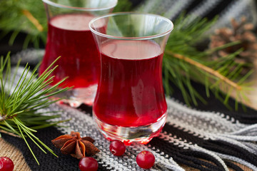 Cranberry fruit drink