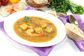 gesunde Bouillabaisse