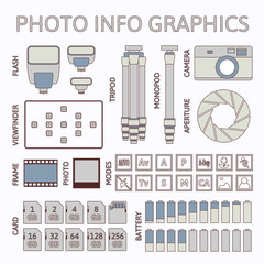 Photo infographics set, part one - 59408461