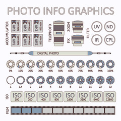 Photo infographics set, part two - 59408475
