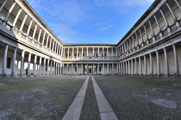 Milano - via Senato - cortile Archivio di Stato