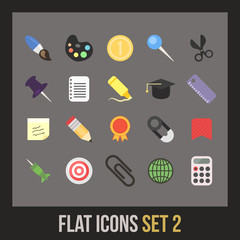 Flat icons set 2