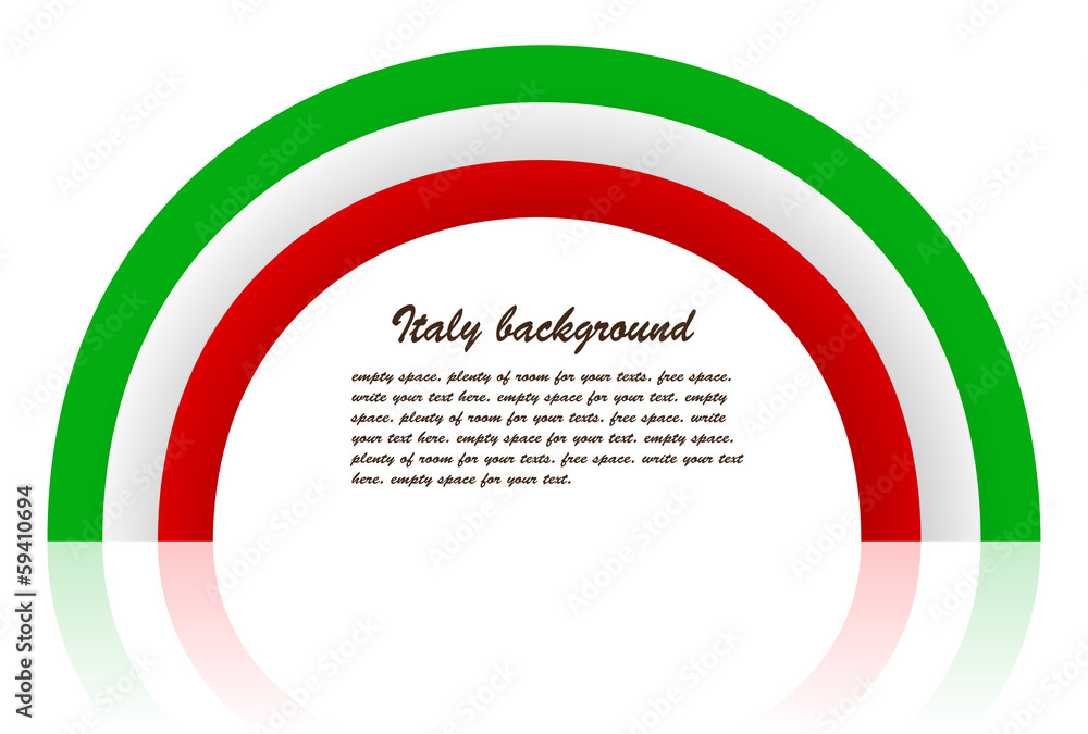 Poster Italy background