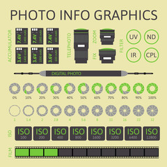 Photo infographics set, part two - 59411067