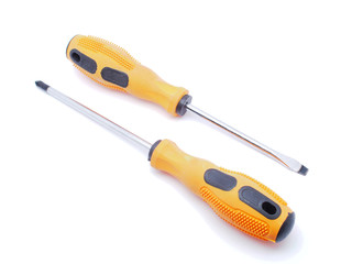screwdriver on a white background