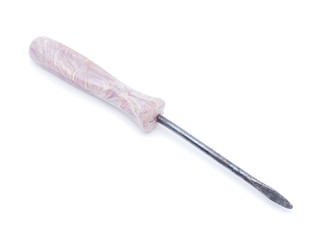 screwdriver on a white background