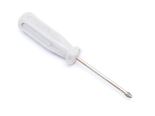 screwdriver on a white background