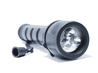 flashlight on a white background