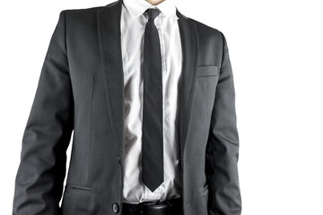 Businessman in elegant suit
