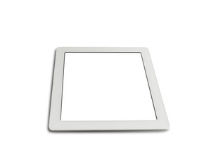 Tablet isolated in white