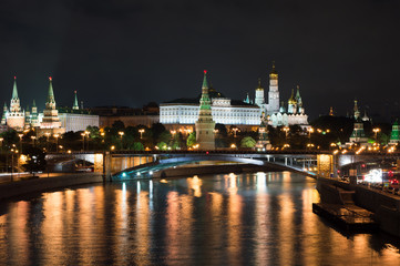 Obraz premium Ночная Москва