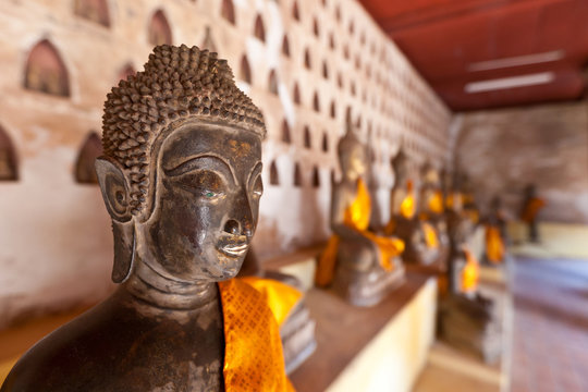 Buddha Figur in Vientiane