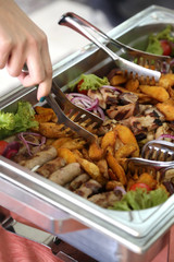 The food