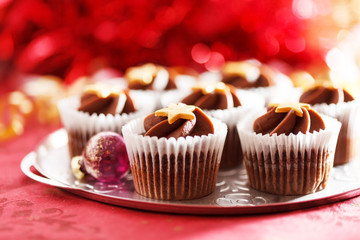 Christmas cupcakes
