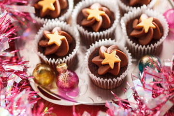 Christmas cupcakes