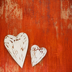 wooden background for valentine's day