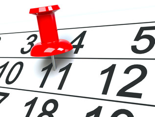 11 Tag Kalender