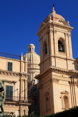 Fototapeta na wymiar Kościół św Mikołaja - Katedra w Noto