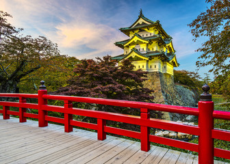 Hirosaki Castle in Aomori, Japan