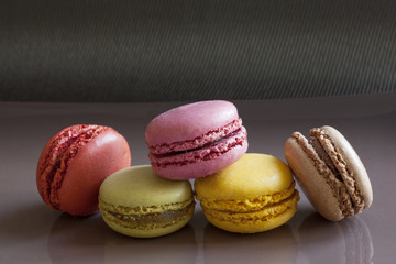 Assortiment Macarons sur Plateau