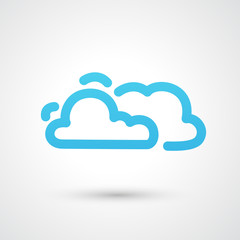 Obraz premium Cloud icon