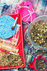 natural cosmetics and spa procedures