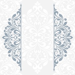 Floral greeting card.