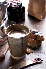 Coffee in Ceramic mug