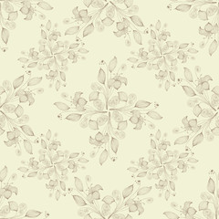 Seamless floral background