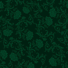 Stylish luxury wedding floral background stylized like lace-te