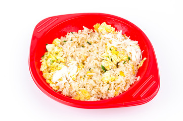 Fried rice crab