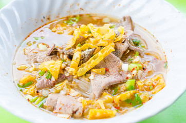 Spicy noodles