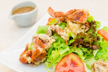 Crab salad