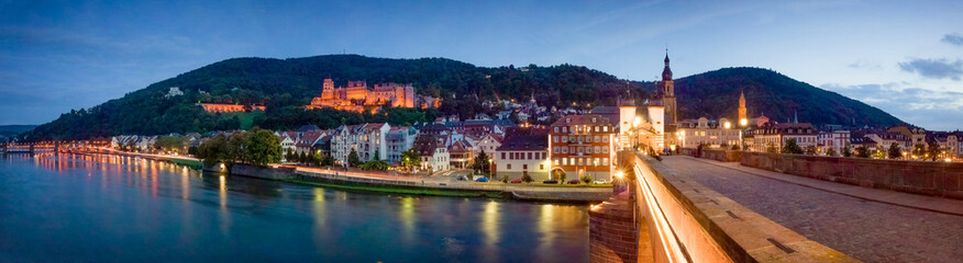 Heidelberg Nachtaufnahme