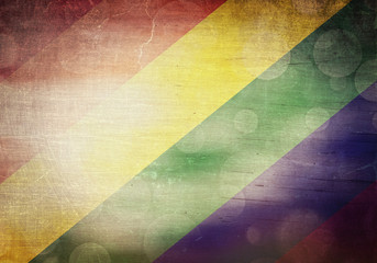 Grunge Abstract Pride Background