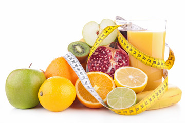 fruit juice and measure