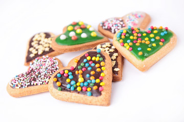 heart shape cookies