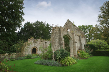 Fototapeta na wymiar Medieval castle ruins