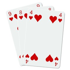 Blackjack – 21. 4, 8 et 9