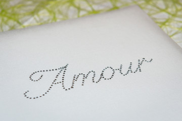 Livre d'or mariage Amour