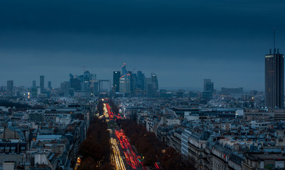 Paris, by night