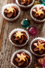 Christmas cupcakes