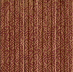 Bright graffiti with grunge effect  & Wooden plank background. R