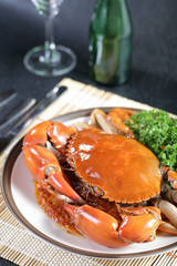 Singapore chili mud crab