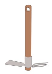 cartoon image of garden tool