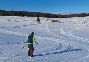 skieur de fond